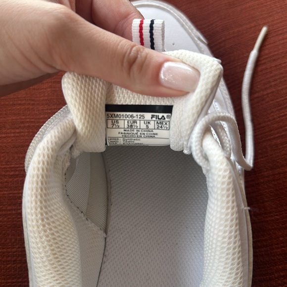 FILA White Platform Sneakers - Picture 5 of 5